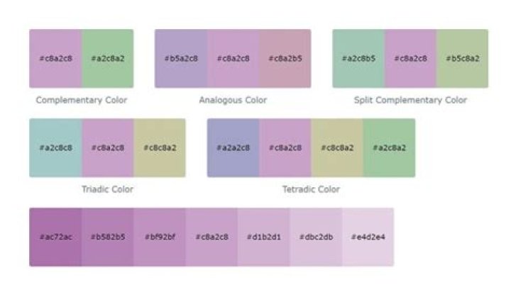 What color best compliments lilac