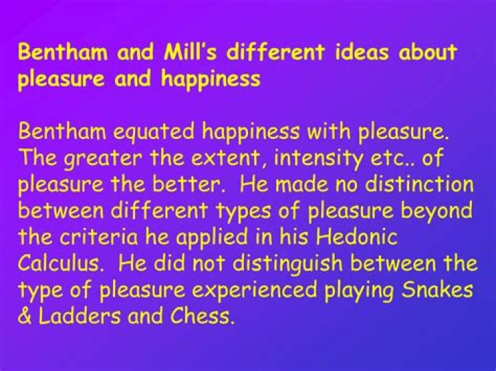 What did Bentham and Mill believe