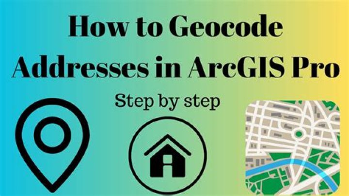 What does geocode address mean