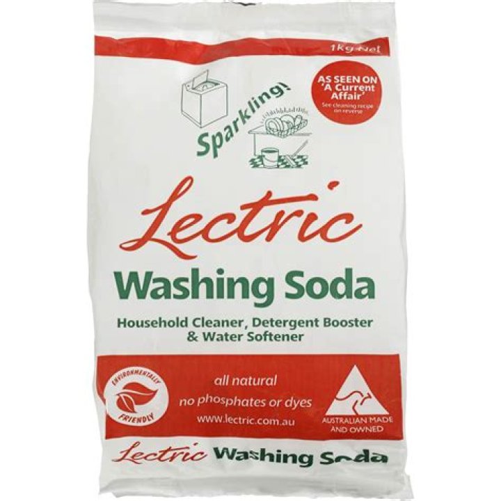 What does Lectric washing soda do