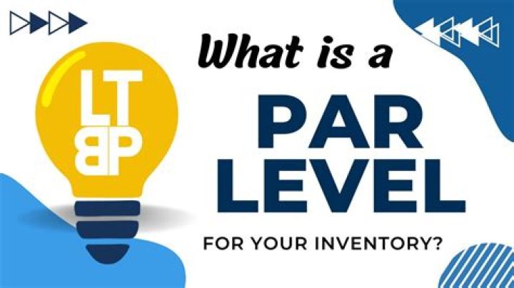 What does PAR level stand for