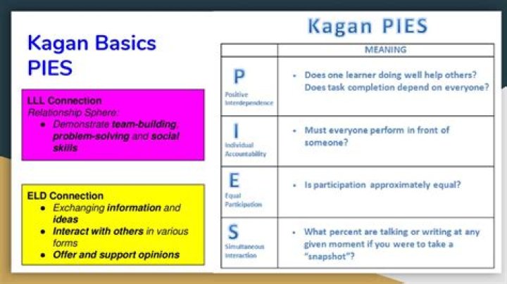 What does pies stand for in Kagan