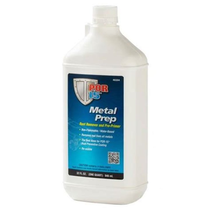 What does por 15 metal prep do