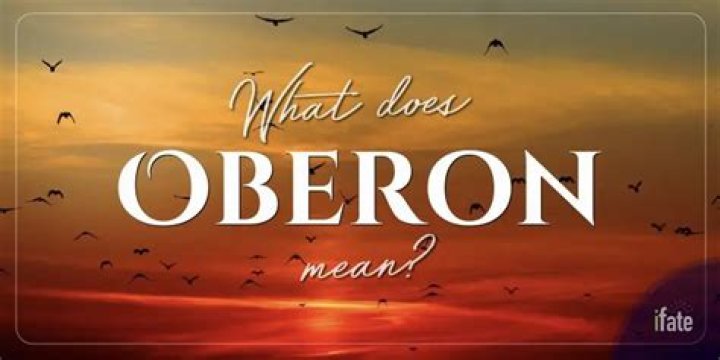 What does the name Oberon mean