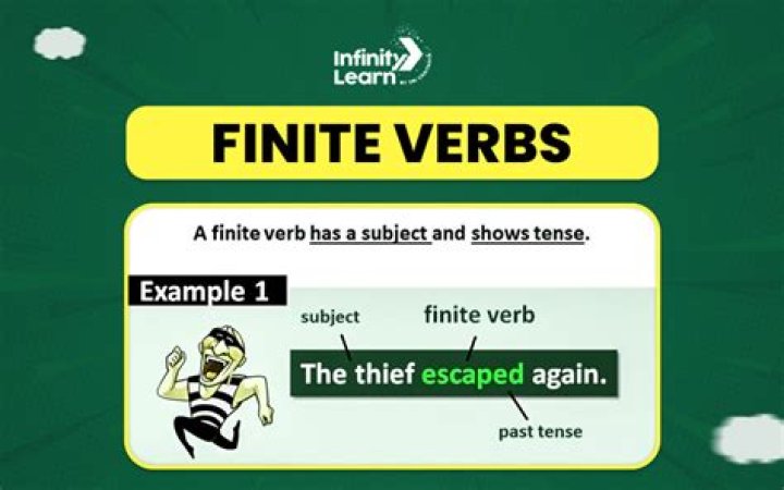 What is a finite verb in Latin