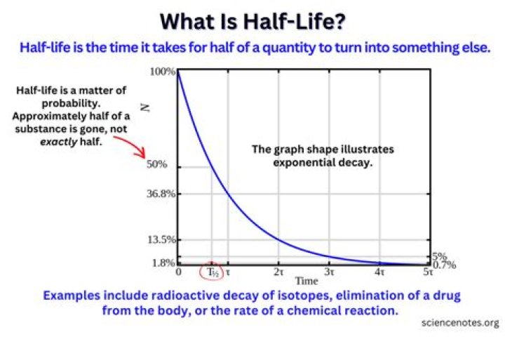 What is a half life in science