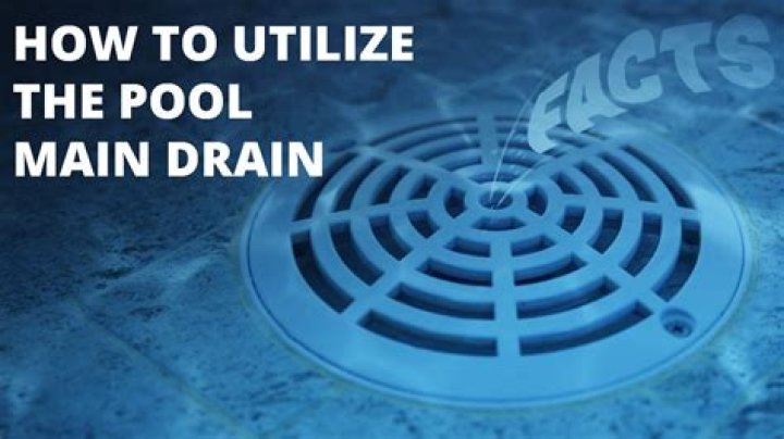What is a main drain on a pool