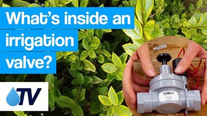What is an irrigation solenoid