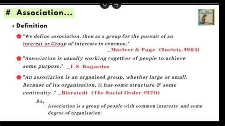 What is association ownership