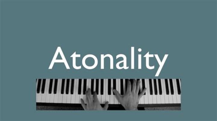 What is atonality and tonality