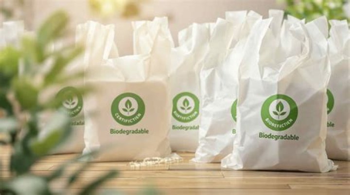 What is biodegradable bag made of