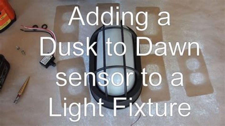 What is dusk and rain sensors