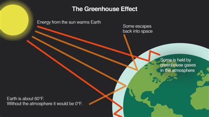 What is greenhouse effect Class 8