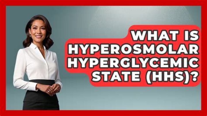 What is hyperosmolar diuresis