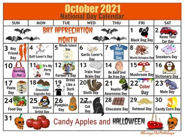 What is October national month
