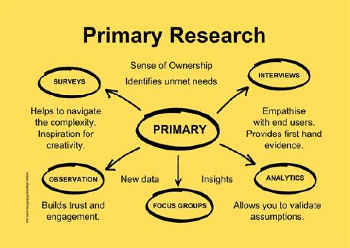 What is primary research method