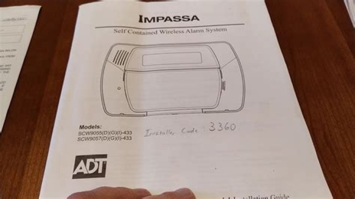 What is the ADT installer code