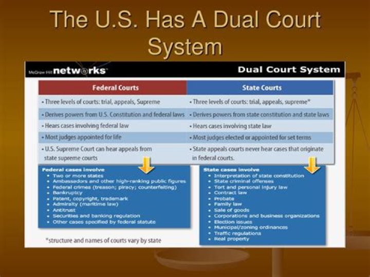 What is the dual court system
