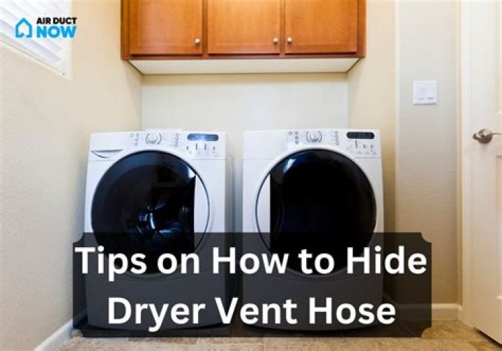 What is the hose behind the dryer