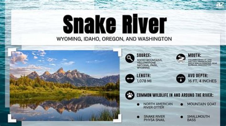 What is the Snake River known for