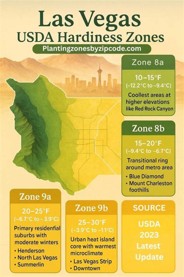 What planting zone is Las Vegas