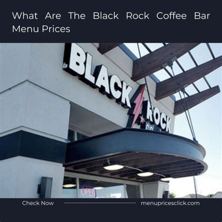 What should I order at Black Rock
