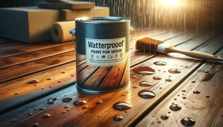 Which paint makes wood waterproof