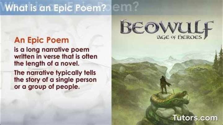 Why are epic poems important