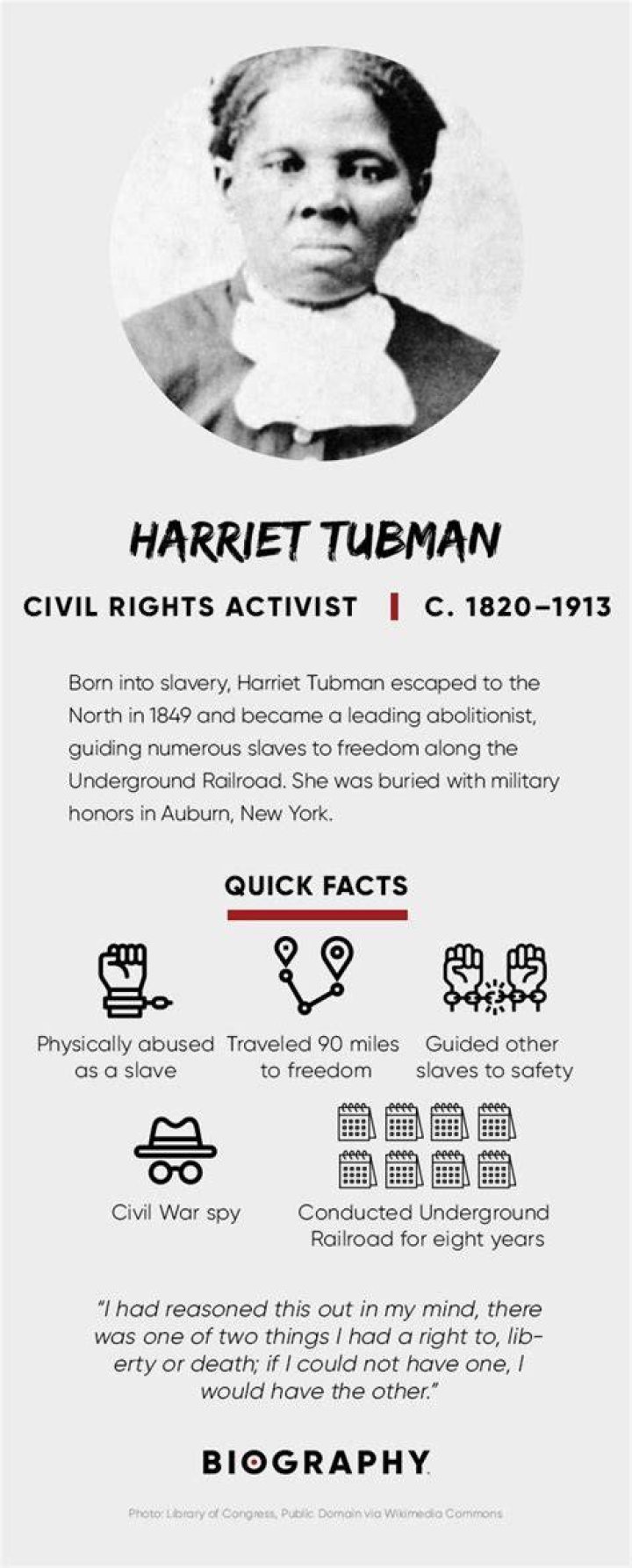 Why was Harriet Tubman successful