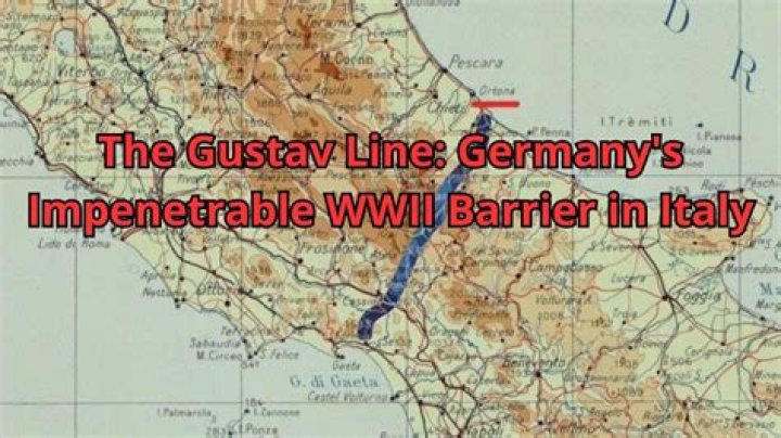 Why was it called the Gustav Line