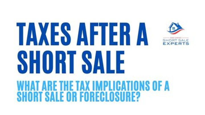 Will a short sale affect my taxes